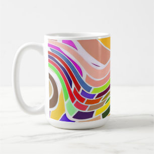 Groovy Candy Swirl Kaffeetasse