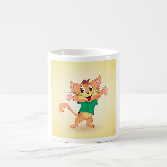 Groovy Cat Kaffeetasse (Von Creator hochgeladen)