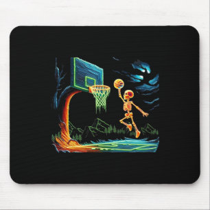 Groovy Chainsaw für Halloween Grafisches T-Shirt Mousepad