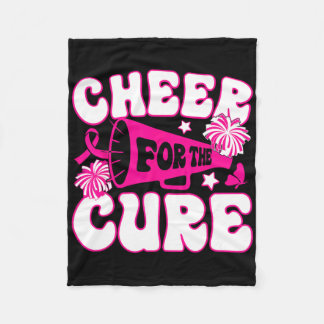Groovy Chef für eine Heilung Brustkrebs Bewusstsei Fleecedecke