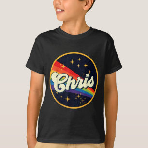 Groovy Chris d Name Ich liebe Chris 80s90s Meme T-Shirt