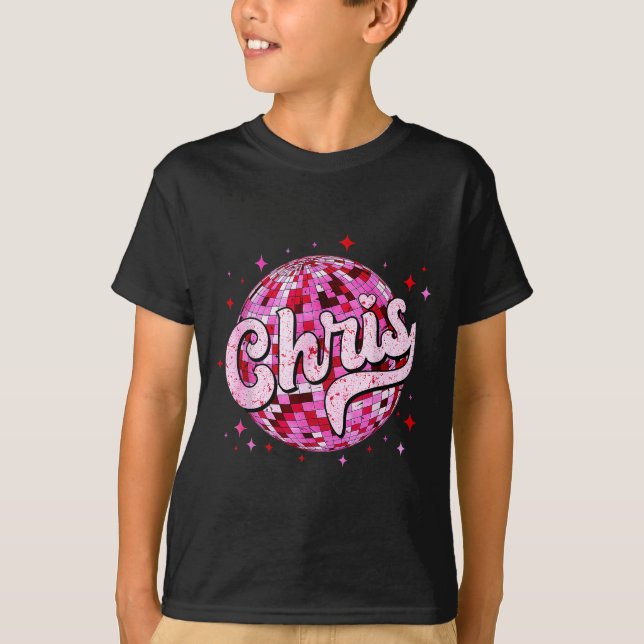 Groovy Chris Vorname D Ich liebe Chris Tees Meme  (Vorderseite)