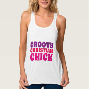 GROOVY CHRISTLICH CHICK T - Shirt