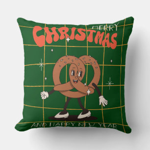 Groovy Christmas Day Throw Kissen