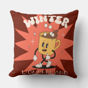 Groovy Christmas Day Throw Kissen