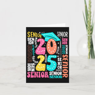 Groovy Cl von 2025 Senior 2025 Abschluss Zurück zu Karte