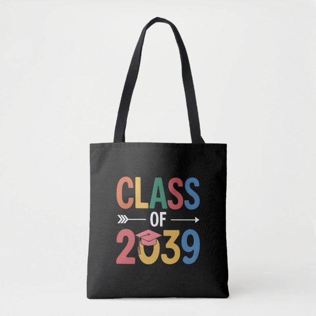 Groovy Class of 2039 Abschluss Senior 2039 (Vorderseite)