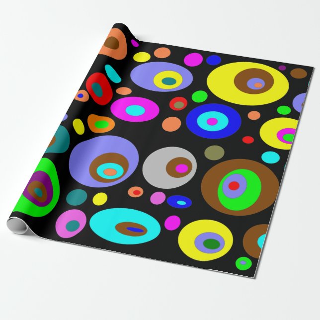 Groovy Colors Geschenkpapier (Ungerollt)