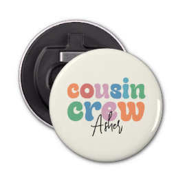 Groovy Cousin Crew Personalized Flaschenöffner