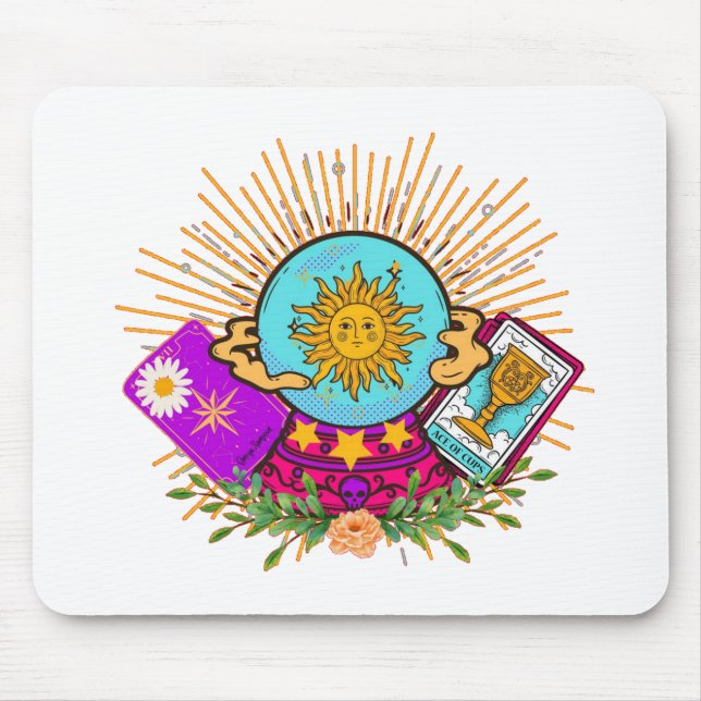 Groovy Crystal Ball Mousepad (Vorne)