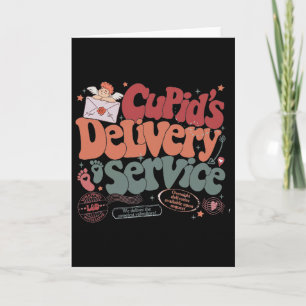 Groovy Cupid's Lieferdienst Geburtshelfer und Entb Karte