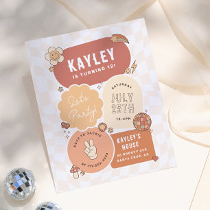 Groovy Daisy Boho Lass uns feiern Budget Mädchen G