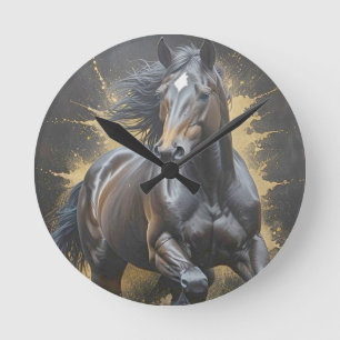 groovy Darkler Runde Wanduhr