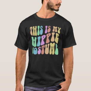 Groovy DAS IST MEIN HIPPIE-Kostüm-Hipster T-Shirt