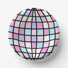 Groovy Disco Ball Pappteller