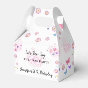 Groovy Disco Eras Birthday Party Fevor Box Geschenkschachtel