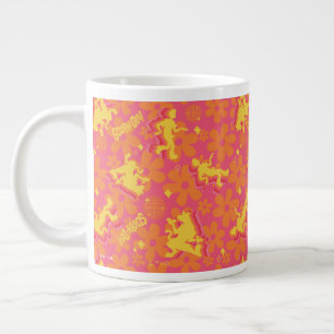 Groovy Disco Scooby-Doo Muster Jumbo-Tasse