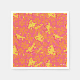 Groovy Disco Scooby-Doo Muster Serviette