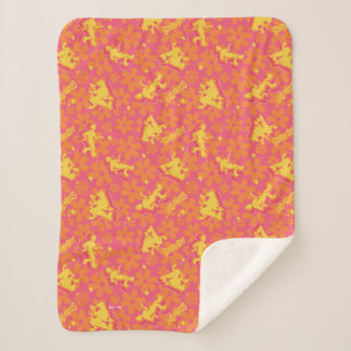 Groovy Disco Scooby-Doo Muster Sherpadecke