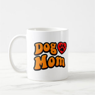 Groovy Dog Mama Zeichnend Kaffeetasse
