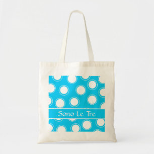 Groovy Dots #1 mit Monogramm Tragetasche
