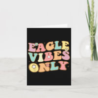 Groovy Eagle School Sports Fan Team Spirit Footbal