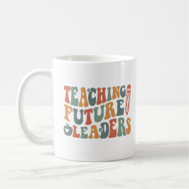 Groovy Earth Tones Teacher Quote Art Kaffeetasse