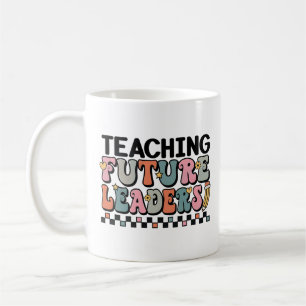 Groovy Earth Tones Teacher Quote Art Kaffeetasse