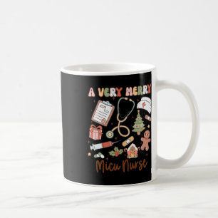 Groovy Ein sehr frohes Micu-Nurse-Weihnachten Medi Kaffeetasse