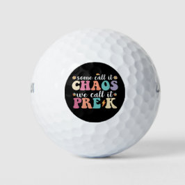 Groovy einige nennen es Chaos, wir nennen es Pre-K Golfball