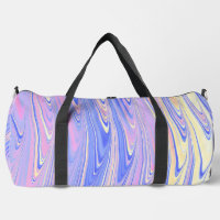 Groovy Eklektische Quirkige Wellige Pastell Abstra