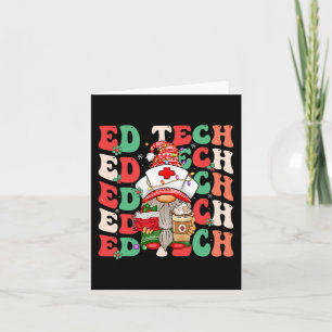 Groovy Emergency Room Nurse Christmas Gnome Ed Tec Karte