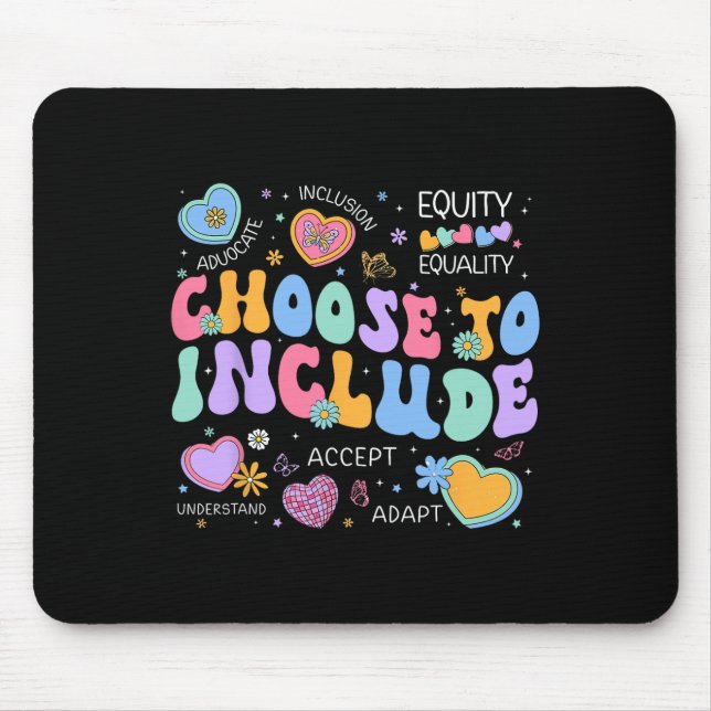 Groovy entscheidet sich dafür, Sped Teacher Autism Mousepad (Vorne)