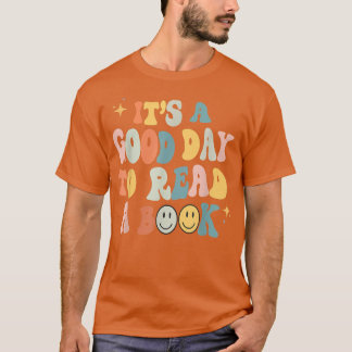 Groovy Es ist ein guter Tag, um einen Boo zu lesen T-Shirt