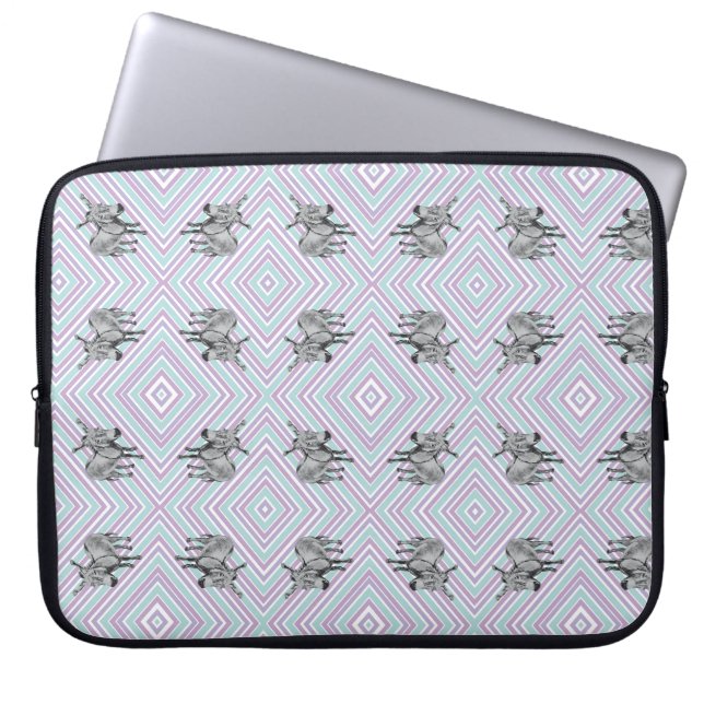 Groovy Esther Laptopschutzhülle (Vorderseite)