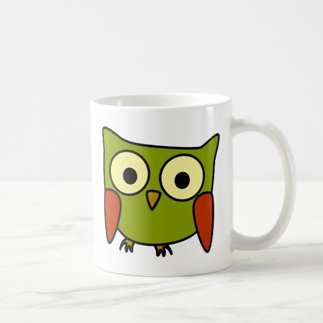 Groovy Eule Tasse (Rechts)
