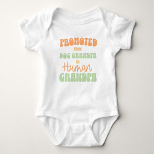 Groovy Fall Großeltern Schwangerschaft Ankündigung Baby Strampler