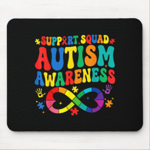 Groovy-Familienunterstützungsteam Autismus-Bewusst Mousepad
