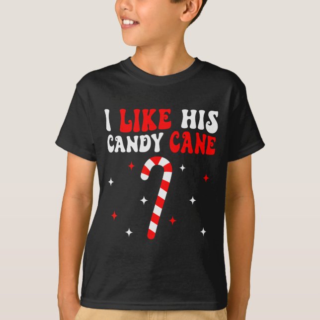 Groovy Family Christmas Couple Matching Funny Tee  (Vorderseite)