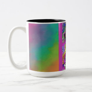 Groovy Female 15 oz Zweifarbige Tasse