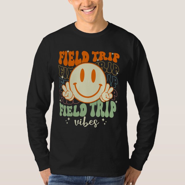 Groovy Field Day 2023  Field Day Vibes Teacher Boy T-Shirt (Vorderseite)