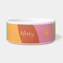 Groovy Floral Name Muster