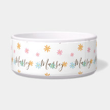 Groovy Floral Name Muster