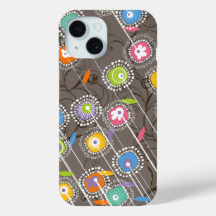 Groovy Flower Garden Farbenfrohe Whimsikäre Blumen Case-Mate iPhone Hülle