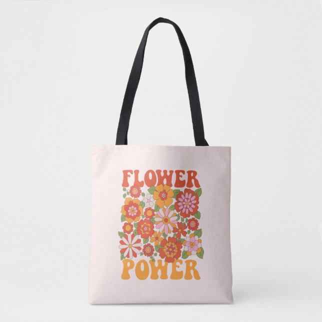 Groovy Flower Power Grafik (Vorderseite)