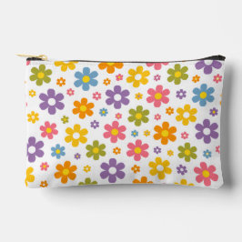Groovy Flower Power Zubehörtasche