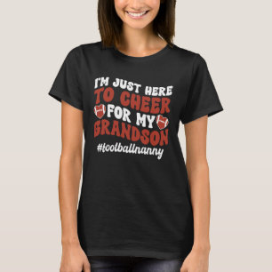 Groovy Fußball-Kinderfrau eines Fußballspieler-Kin T-Shirt