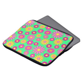 Groovy Gänseblümchen Laptopschutzhülle