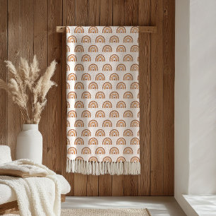 Groovy-Garten-Decke Terrakotta-Kupfer-Stil Fleecedecke