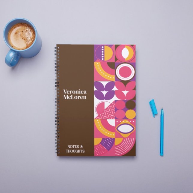 Groovy Geometry Planer: Werben Sie Ihr Personalisi Planer (DIY Geometric Planner Bundle: Create Your Unique Style)